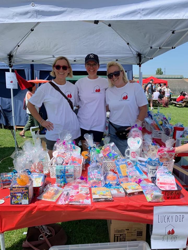 Lisa, Michelle and Carreen - summer fair fund raiser